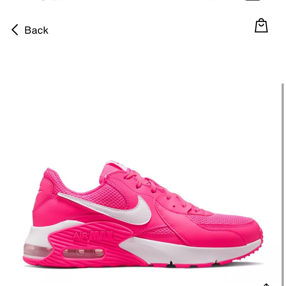 Nike Women's Air Max Pink/White Sneakers